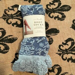 Simply Noelle boot socks women NWT